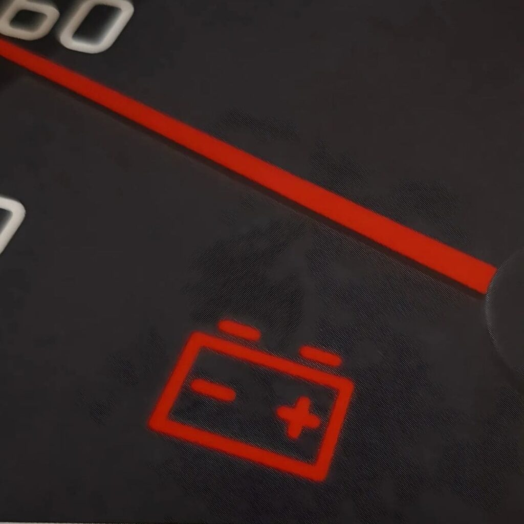 Luz indicadora de bateria no enciende